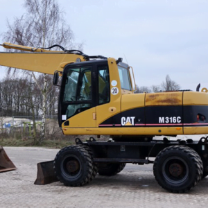 Caterpillar M316-C With Tyres Excavator